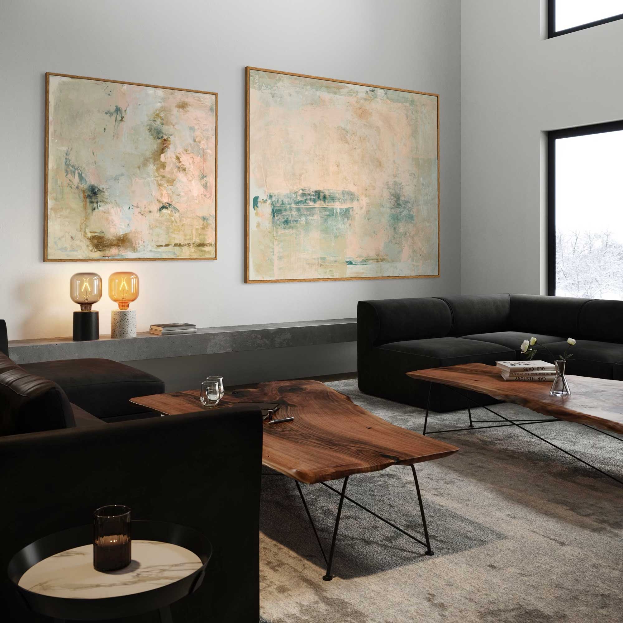 Back Beach Road | Framed Canvas