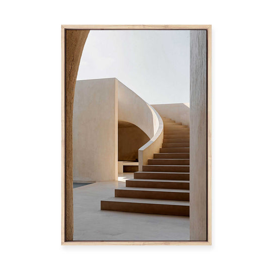 Sanctum of Light | Portrait | Framed Canvas