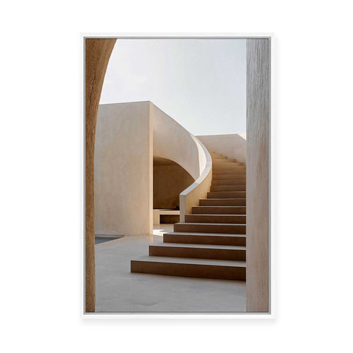 Sanctum of Light | Portrait | Framed Canvas
