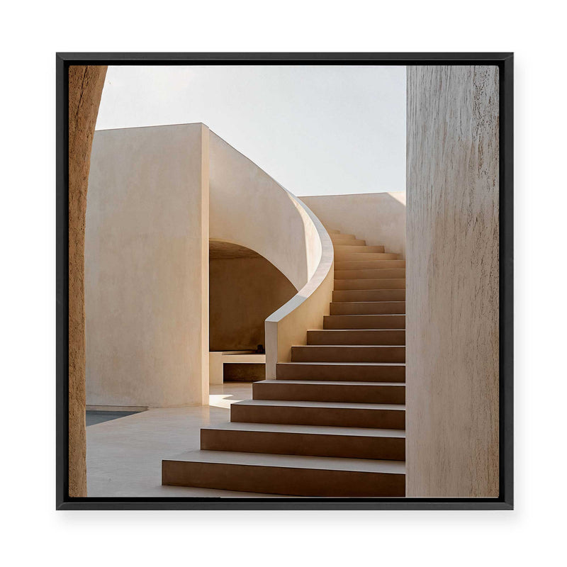 Sanctum of Light | Square | Framed Canvas