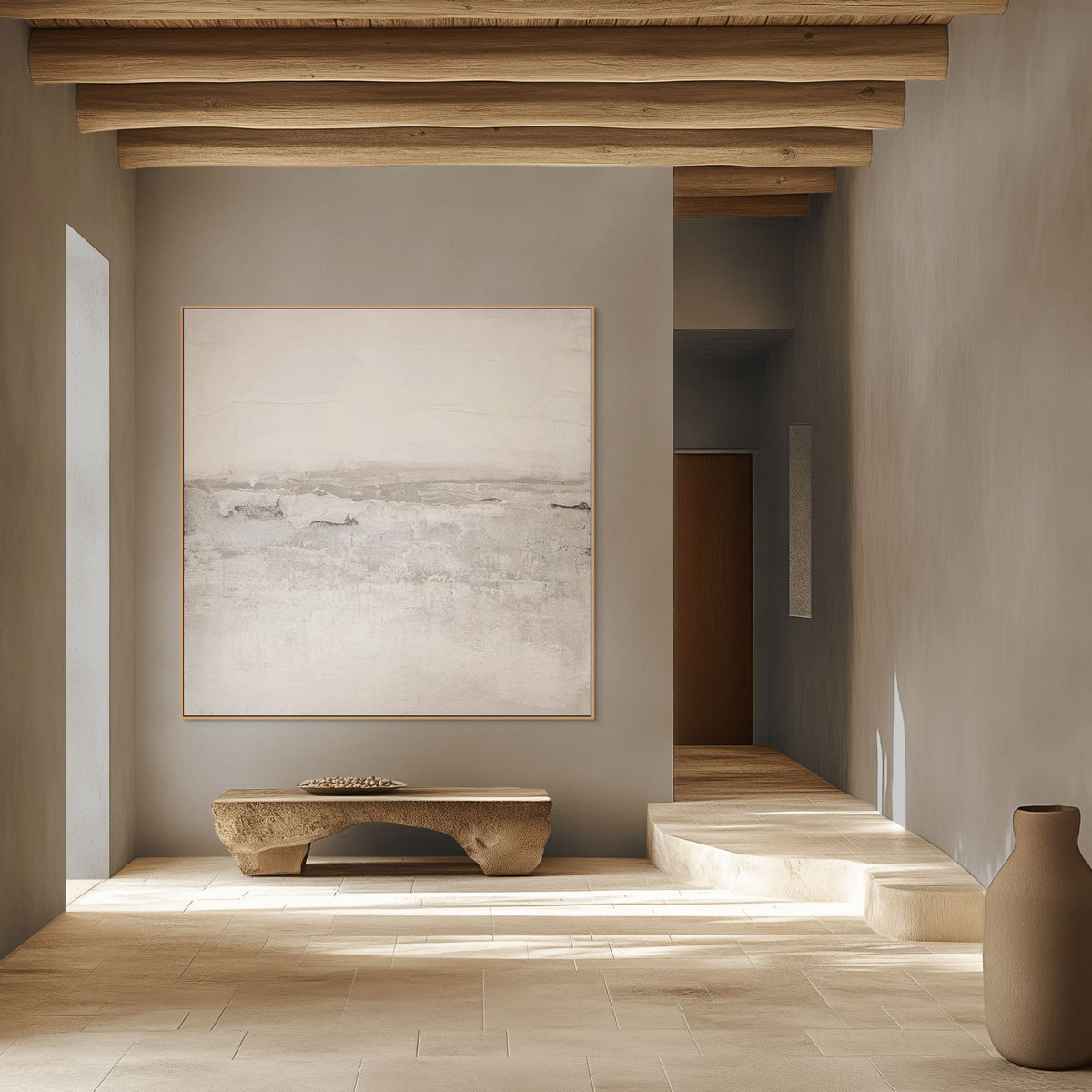 Sandy | Framed Canvas