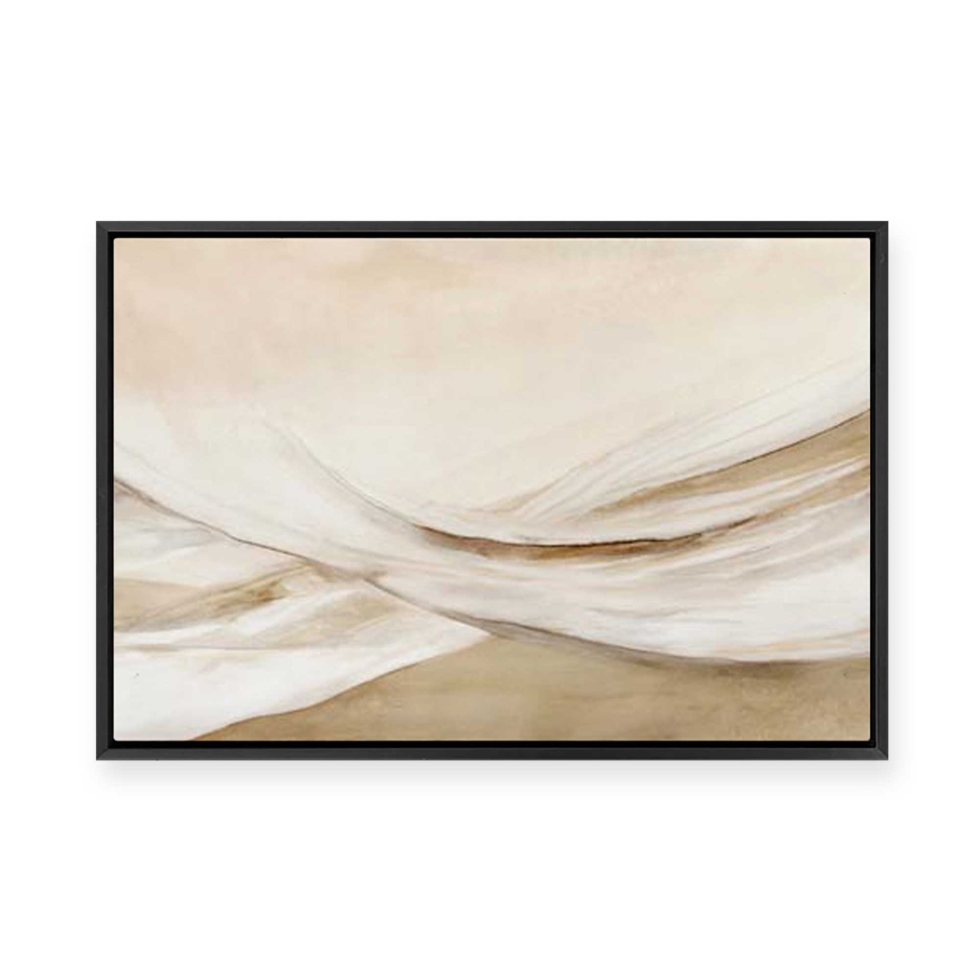 Sandy Undulation | Framed Canvas