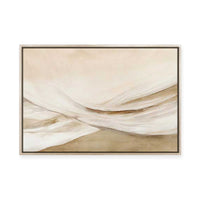 Sandy Undulation | Framed Canvas