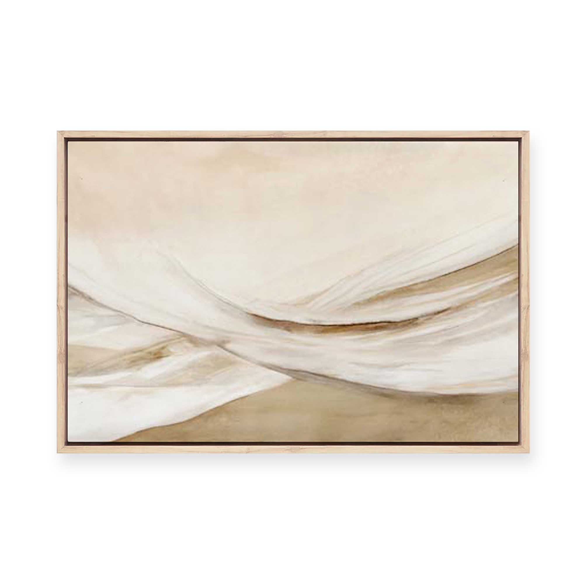 Sandy Undulation | Framed Canvas
