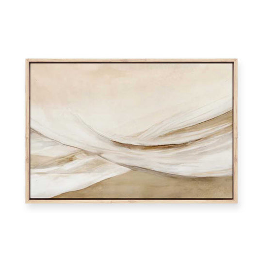Sandy Undulation | Framed Canvas
