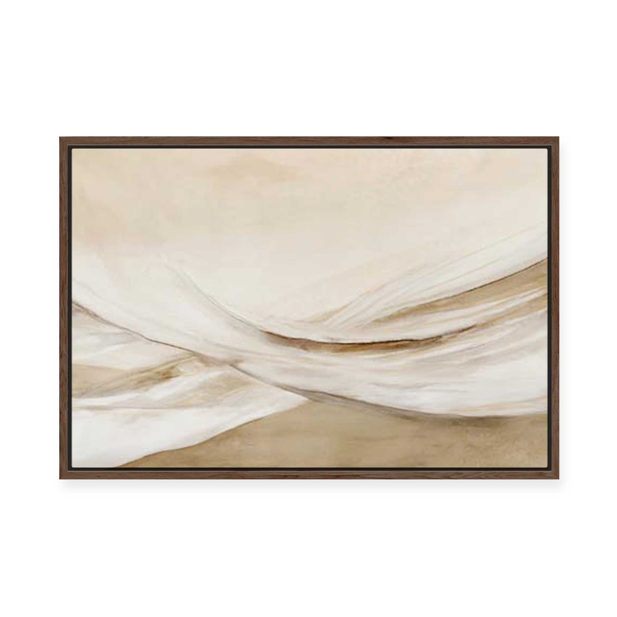 Sandy Undulation | Framed Canvas