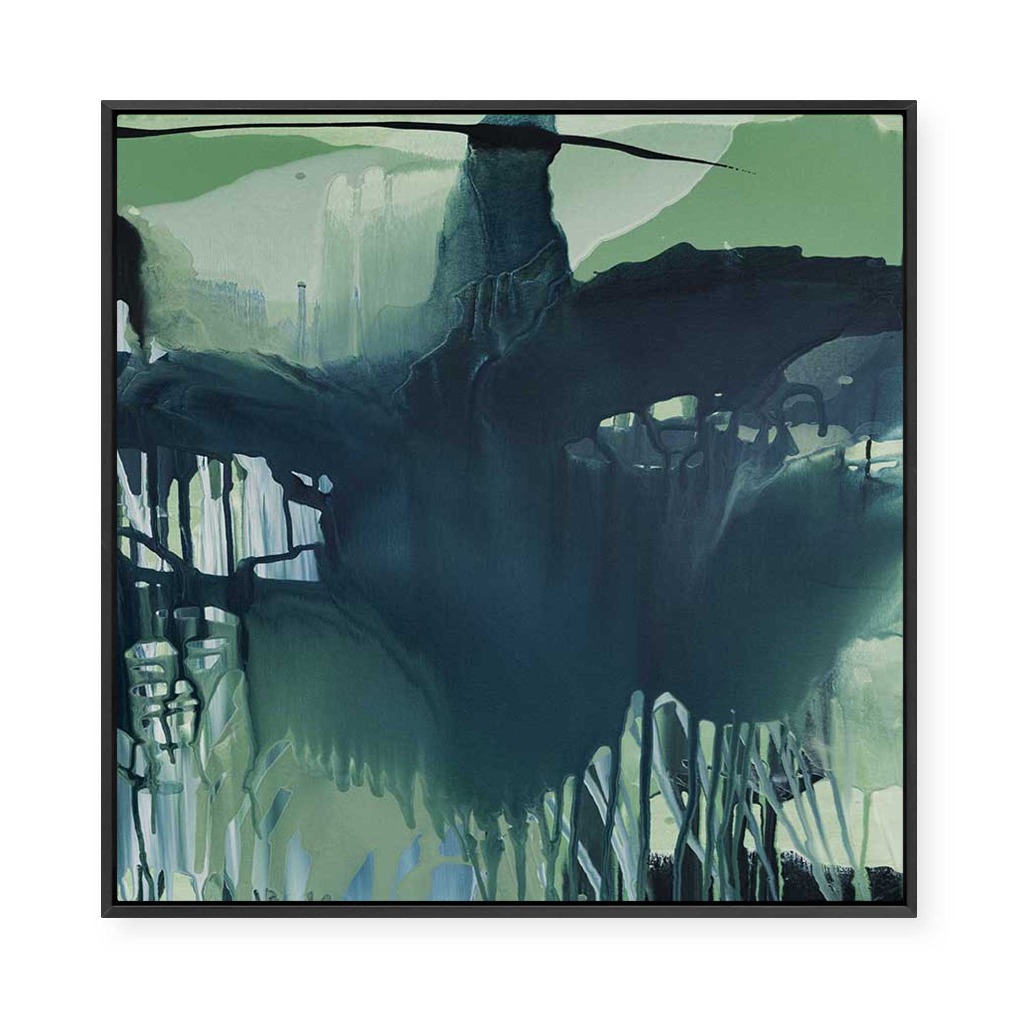 Sea Creatures II | Framed Canvas