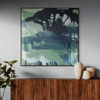 Sea Creatures I | Framed Canvas