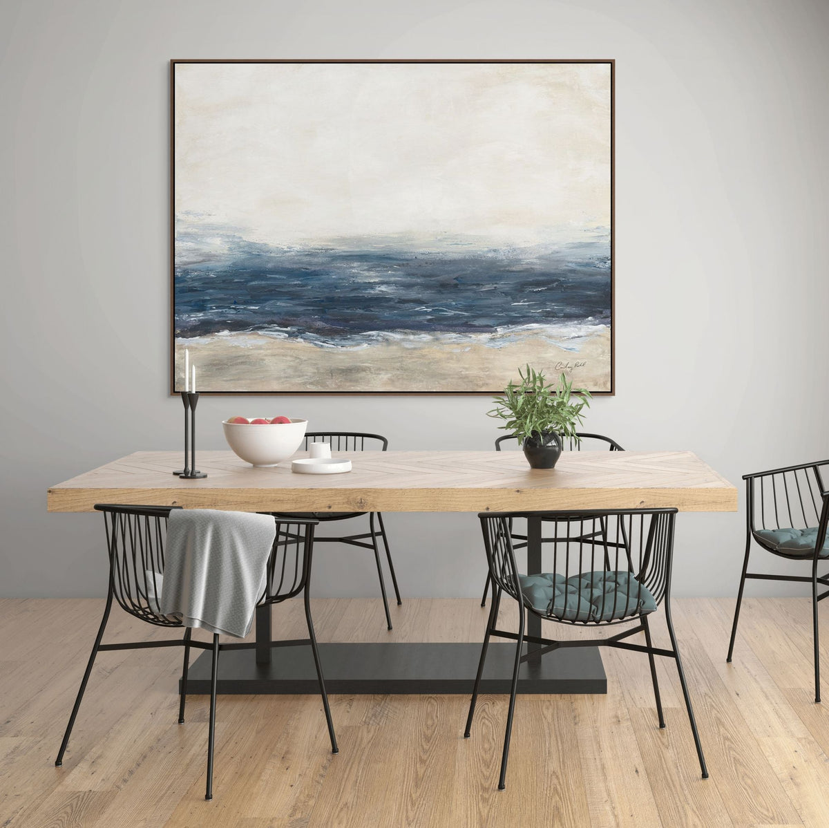 Sea Mood | Framed Canvas