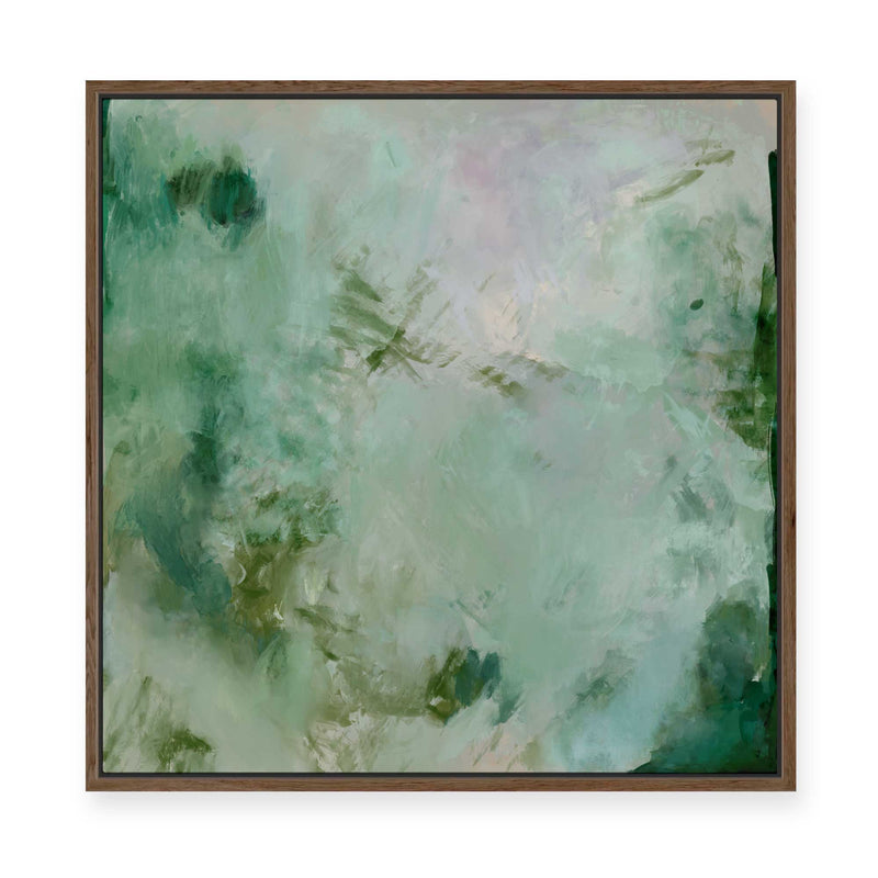 Seafoam Lullaby | Framed Canvas