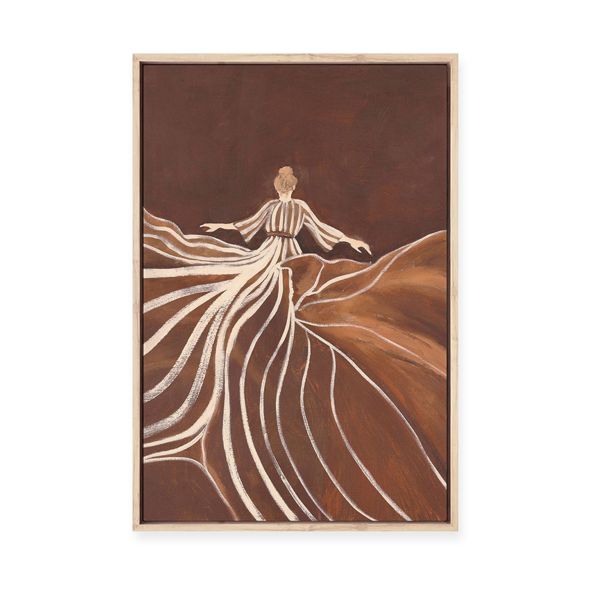 Delilah I | Framed Canvas