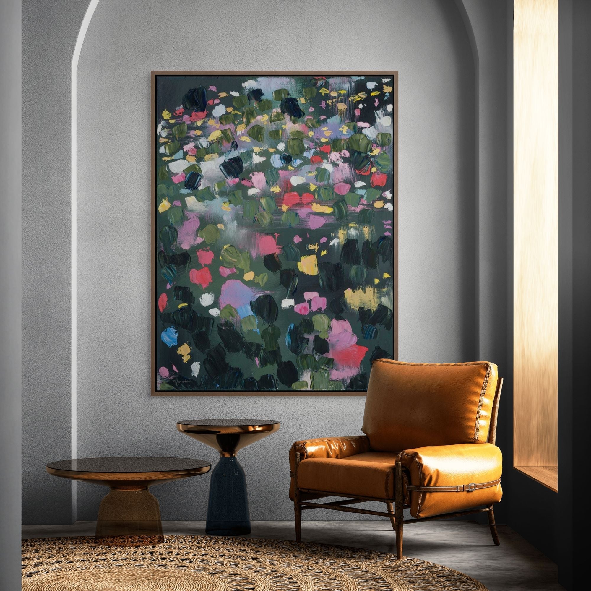 Secret Garden II | Framed Canvas