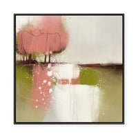 Serene Abstract Landscape | Framed Canvas