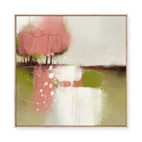 Serene Abstract Landscape | Framed Canvas