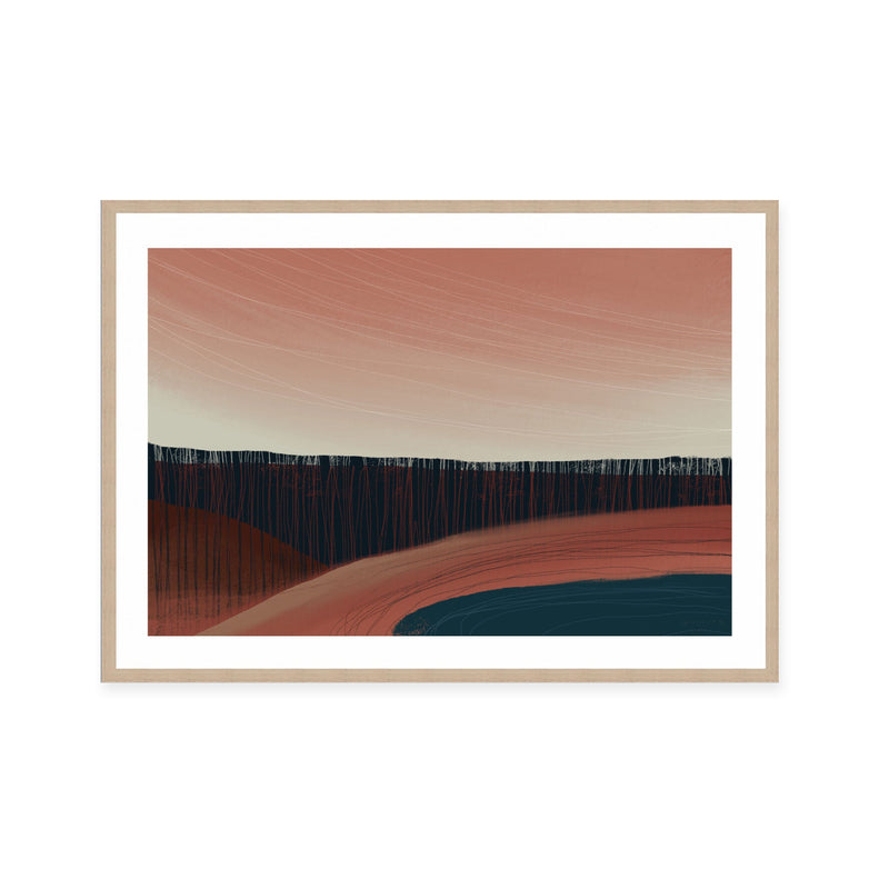 Serene Dusk Horizon
