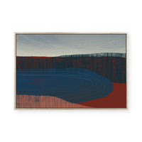 Serene Horizons I | Framed Canvas
