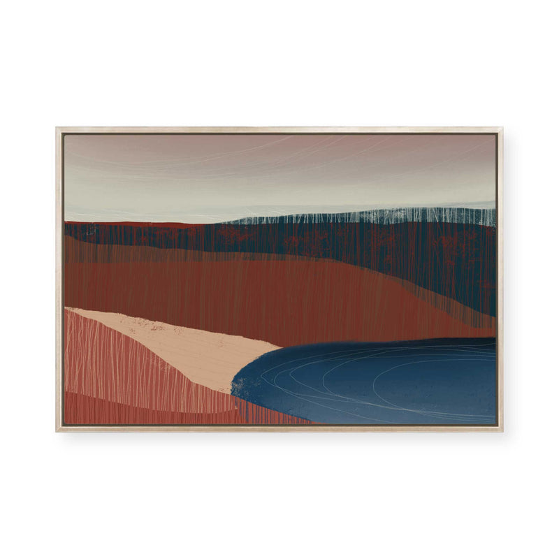 Serene Horizons II | Framed Canvas