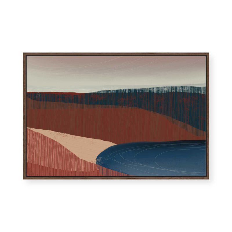 Serene Horizons II | Framed Canvas