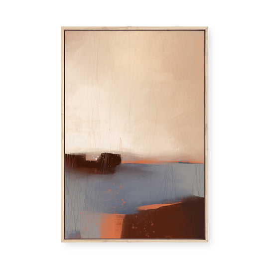 Serene Horizons | Framed Canvas