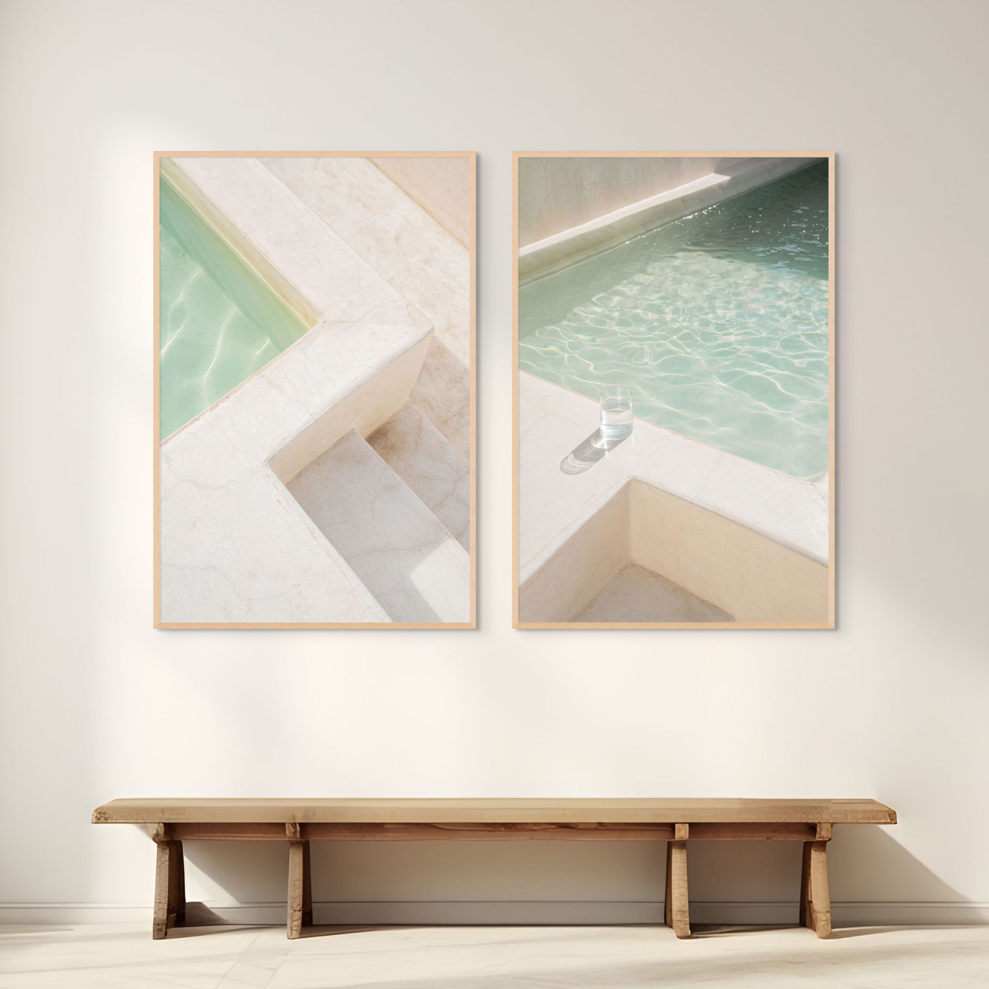 Refreshing Pool Step