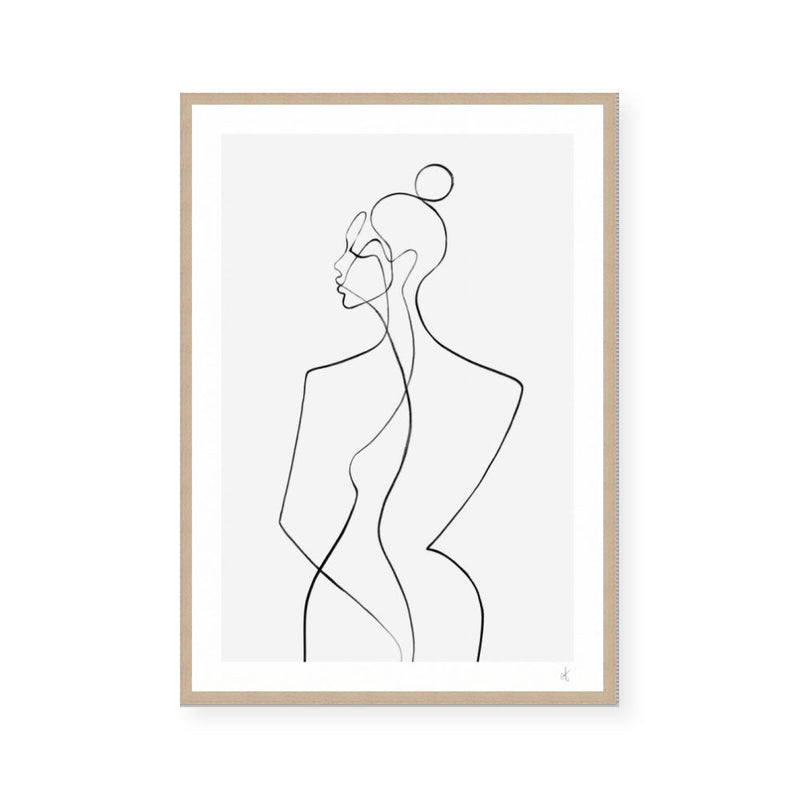 Serenity Lines | Fine Art Print | Peytil