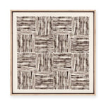 Alternating Lines I | Framed Canvas