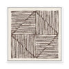 Alternating Lines II | Framed Canvas