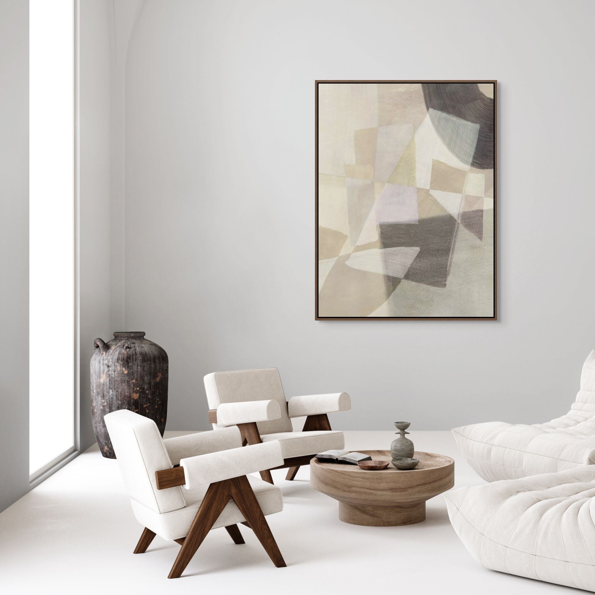 Shifting Horizons I | Framed Canvas