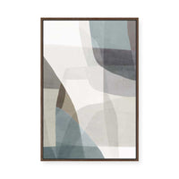 Shifting Layers II | Framed Canvas
