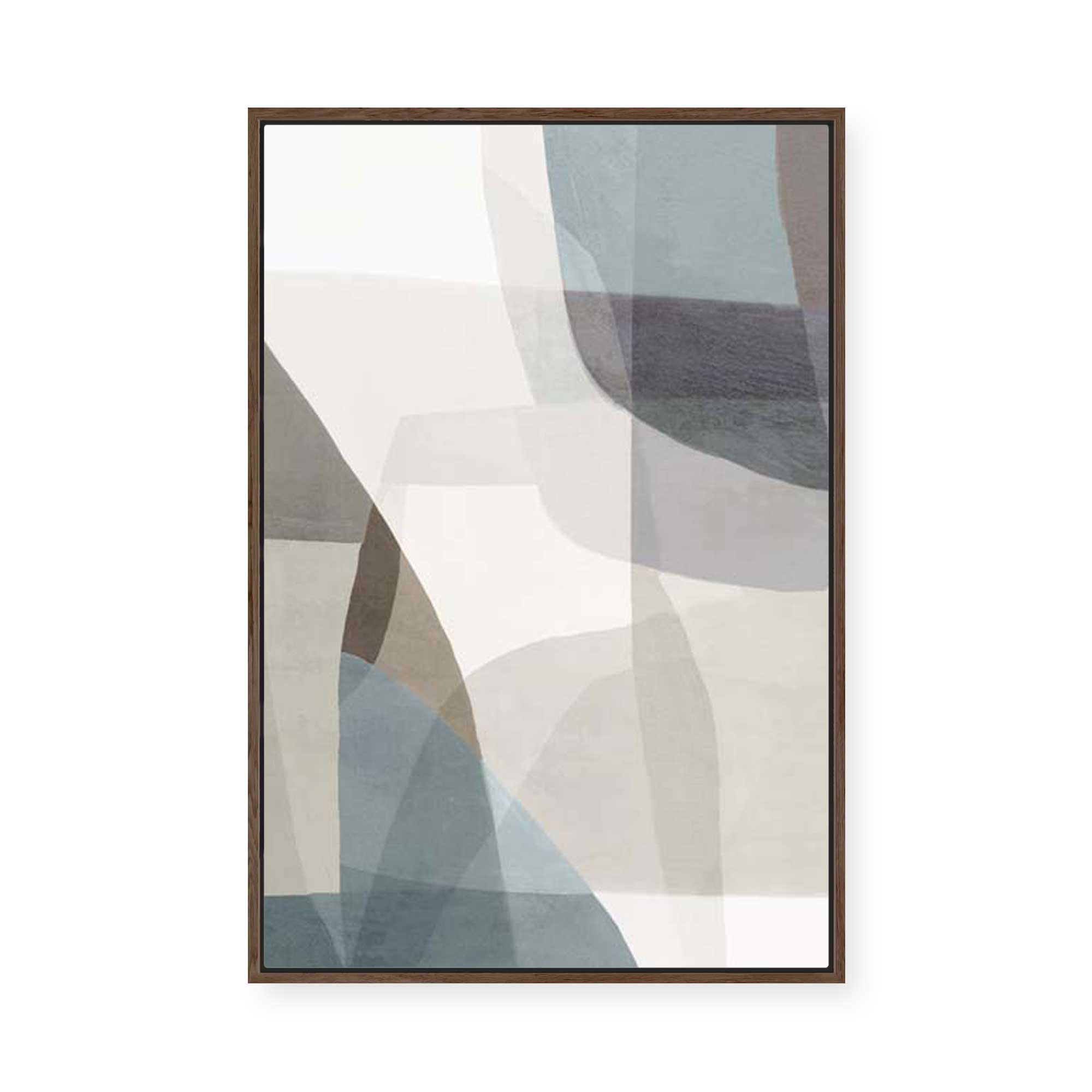 Shifting Layers II | Framed Canvas