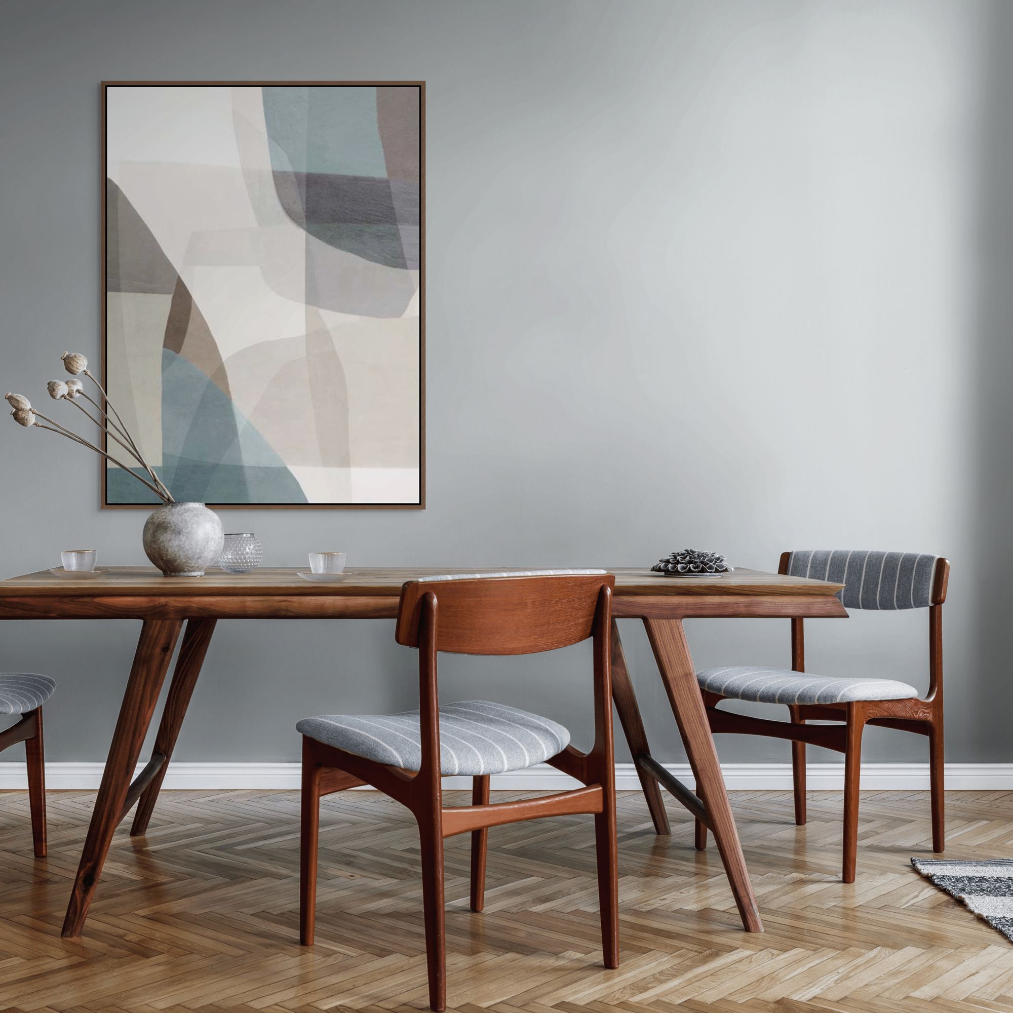 Shifting Layers II | Framed Canvas