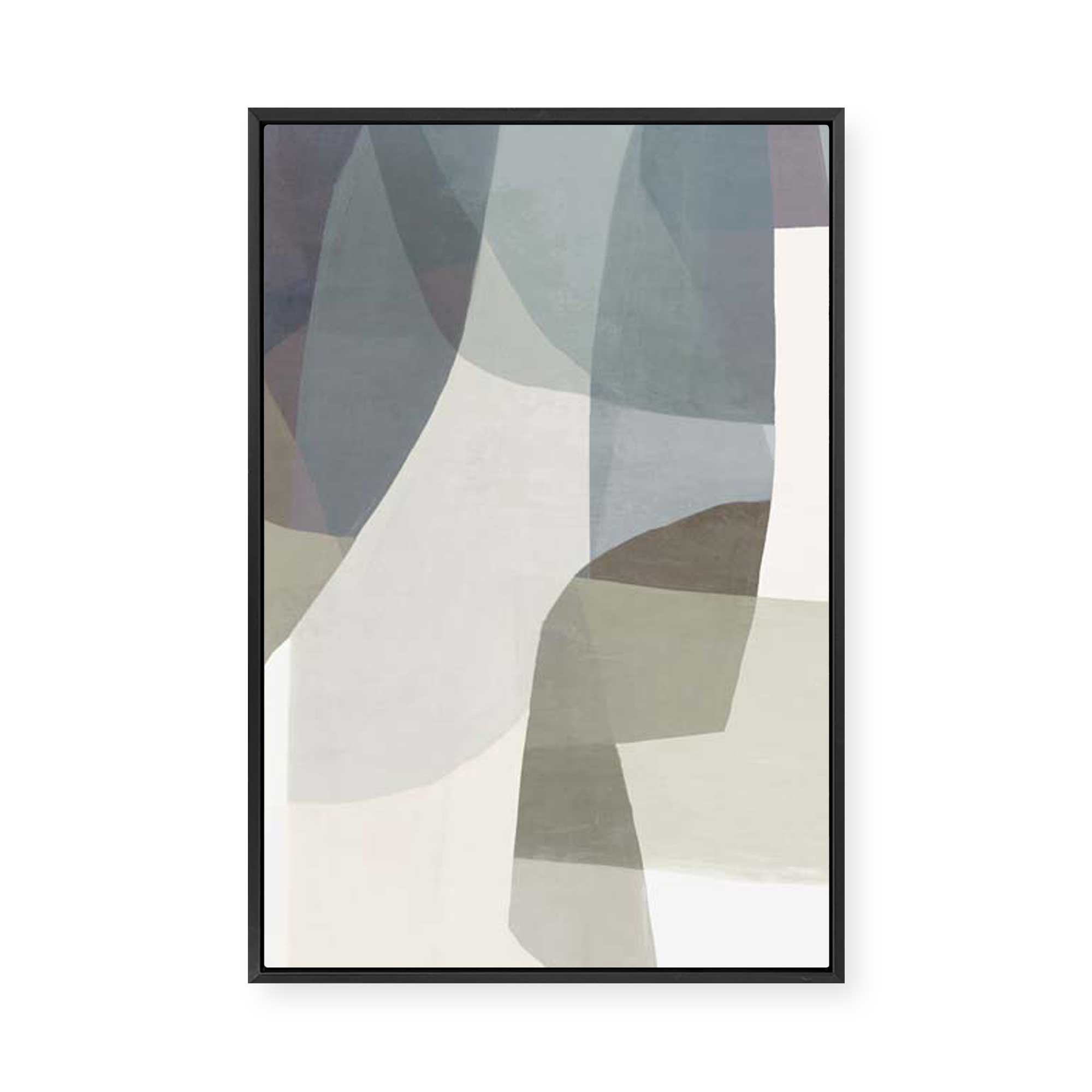 Shifting Layers I | Framed Canvas