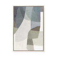 Shifting Layers I | Framed Canvas