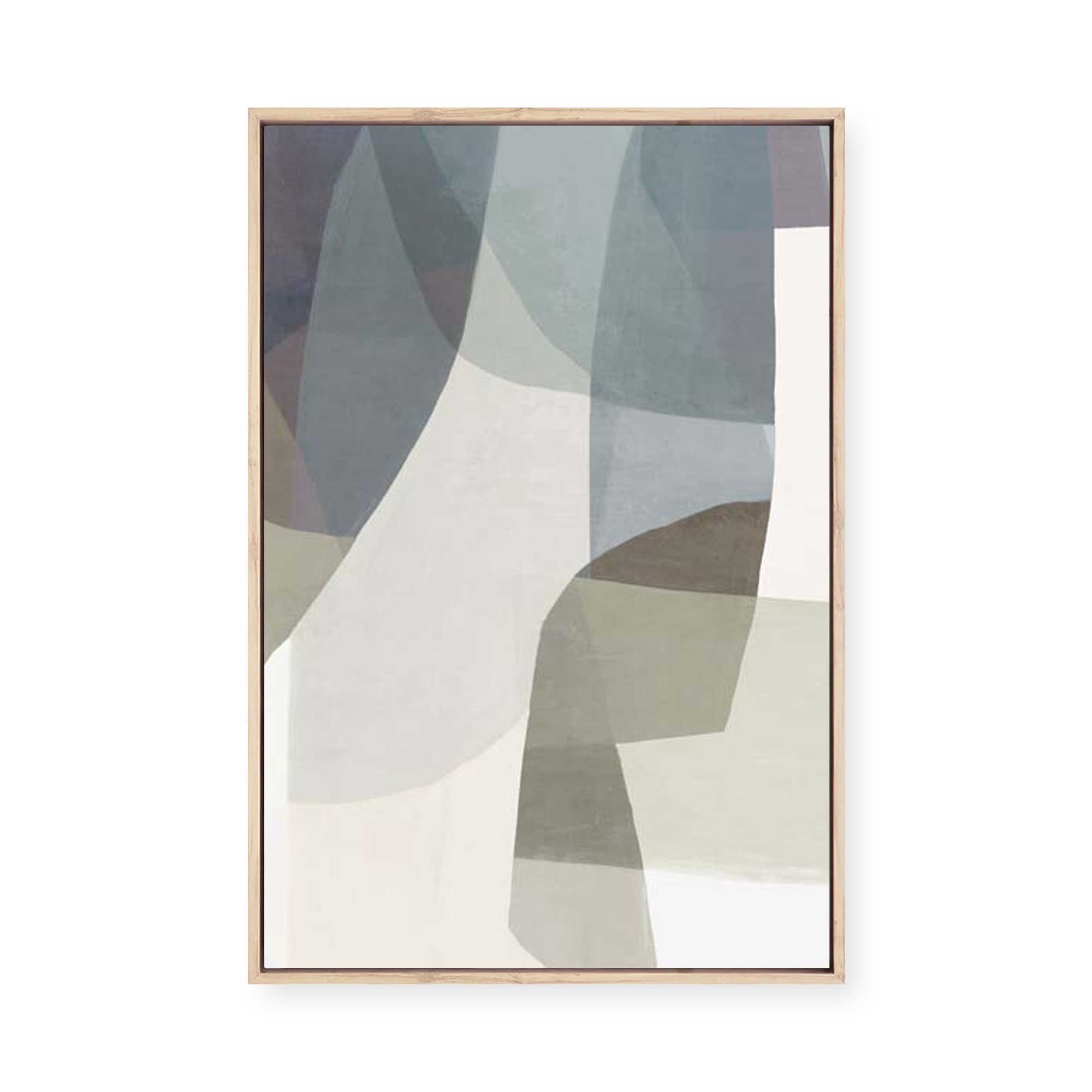 Shifting Layers I | Framed Canvas