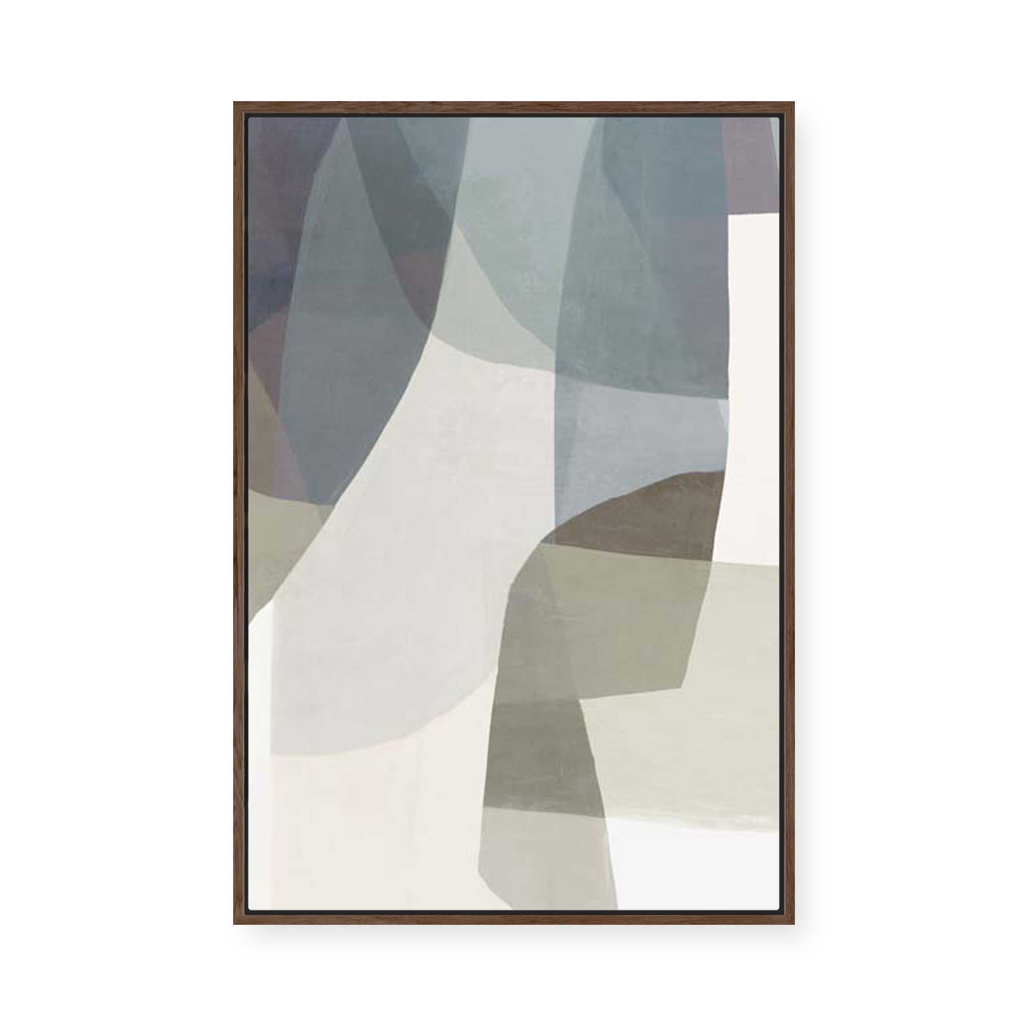 Shifting Layers I | Framed Canvas