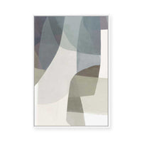 Shifting Layers I | Framed Canvas