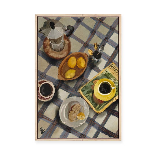 Sicilian Coffee | Framed Canvas