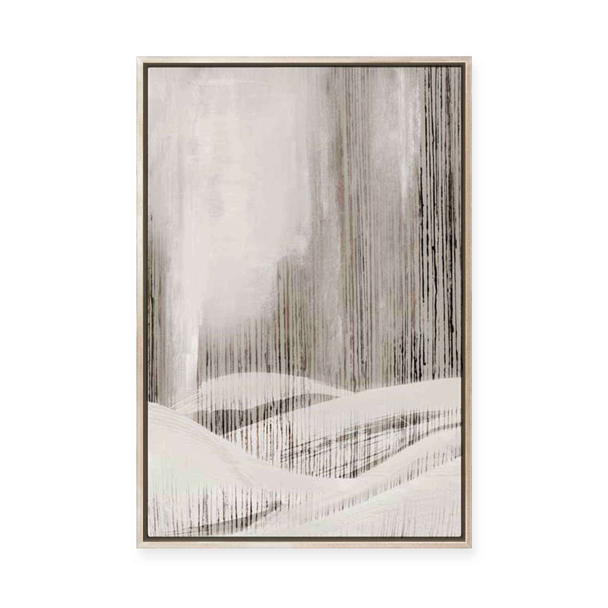 Silent Descent | Framed Canvas
