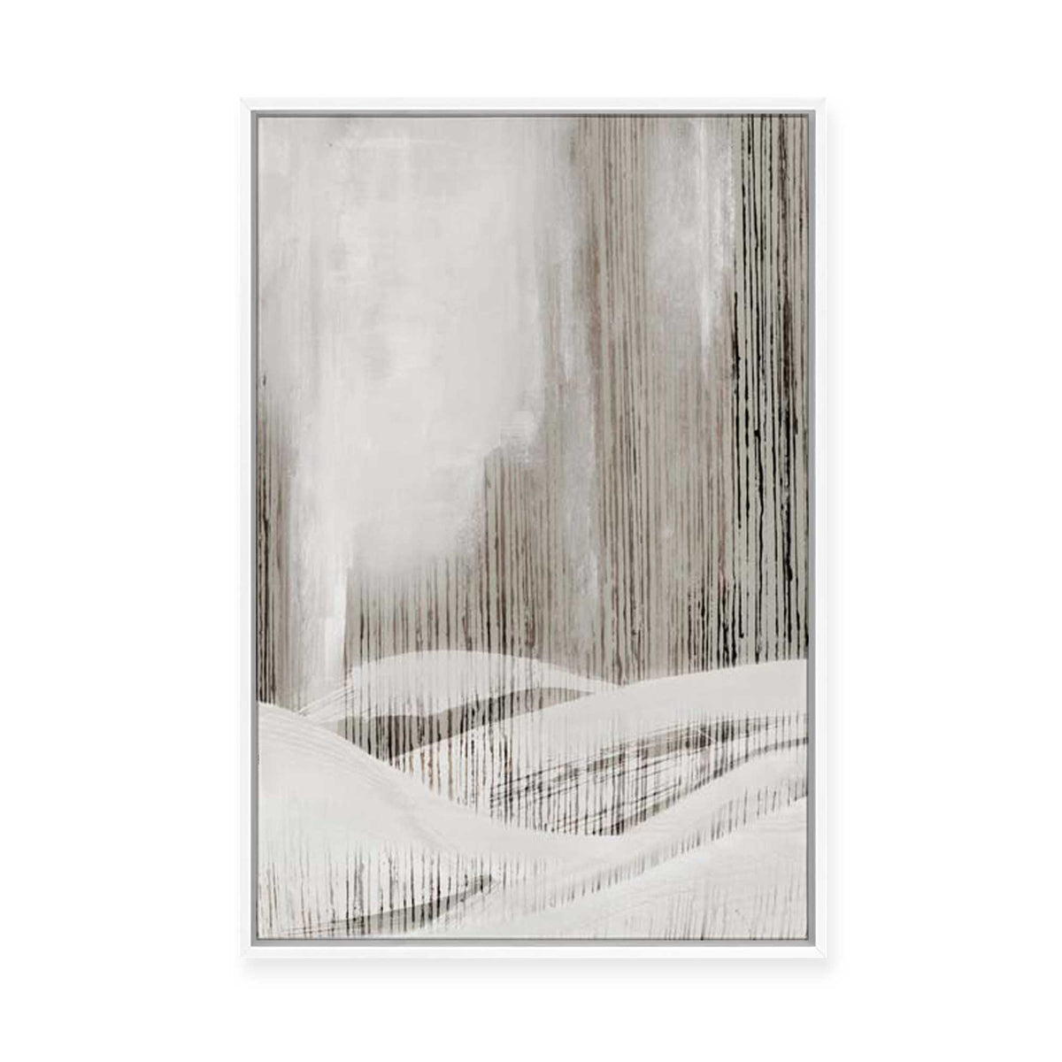 Silent Descent | Framed Canvas