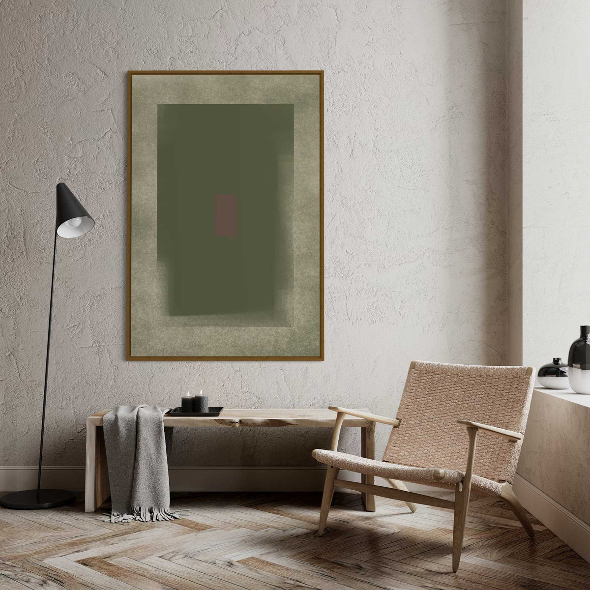 Silent Echoes II | Framed Canvas