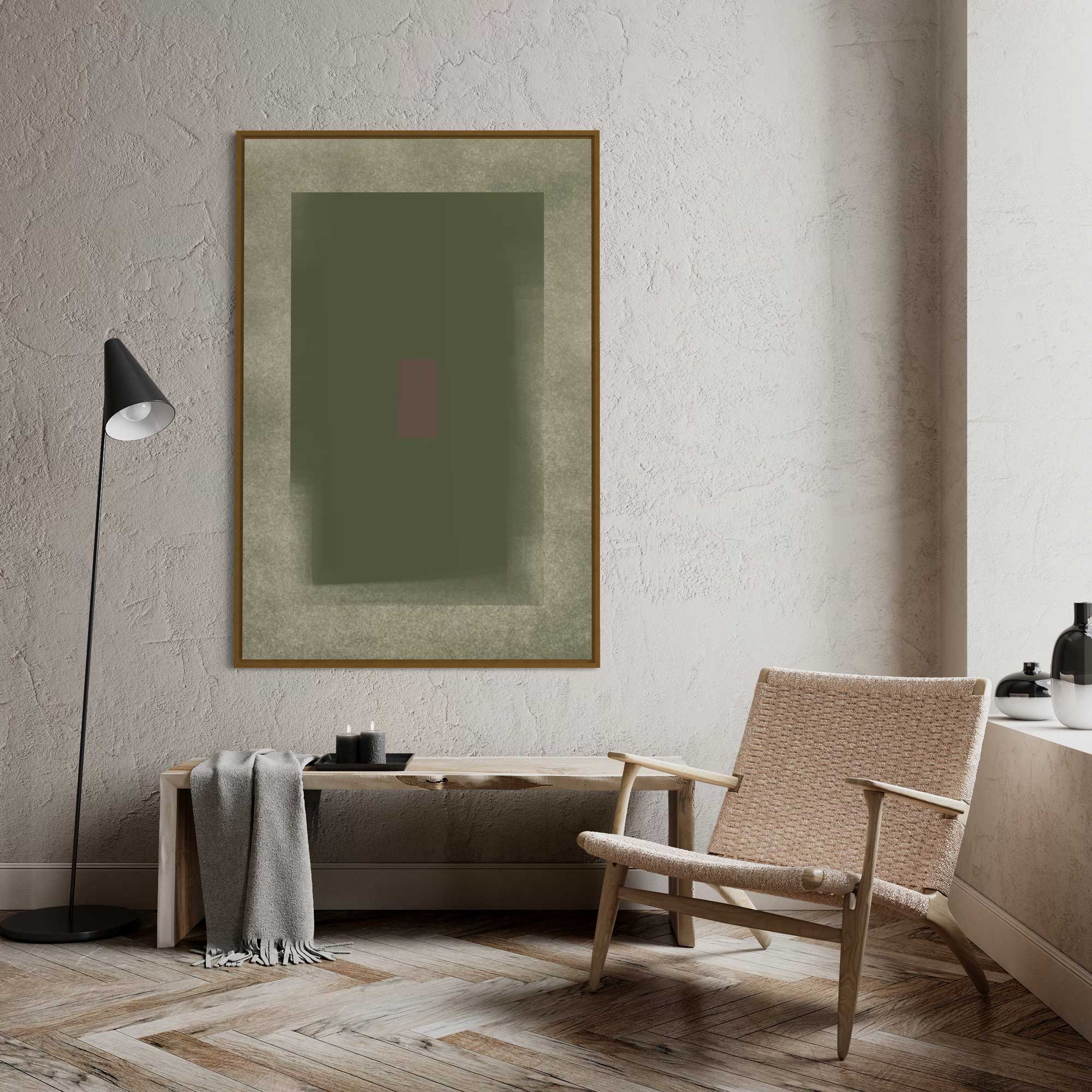 Silent Echoes II | Framed Canvas