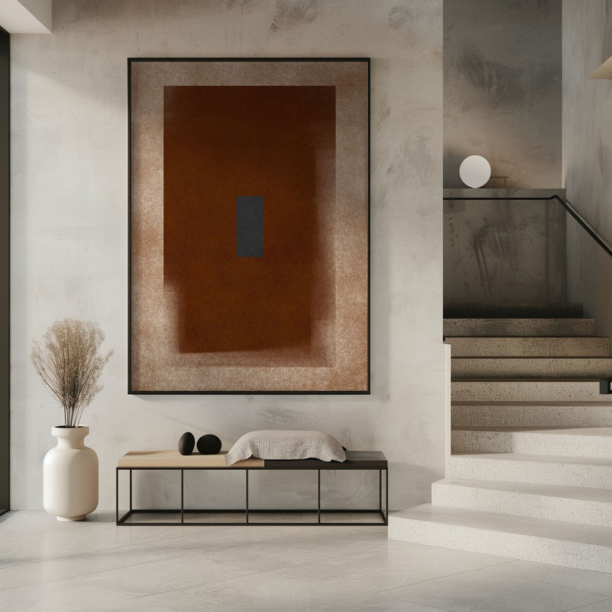 Silent Echoes III | Framed Canvas