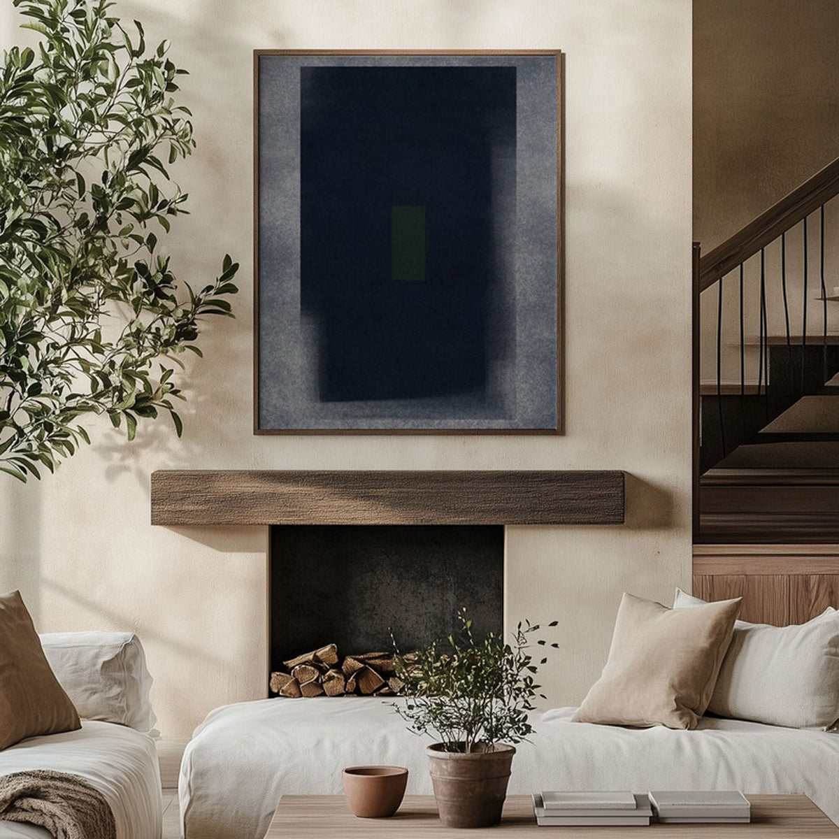 Silent Echoes I | Framed Canvas