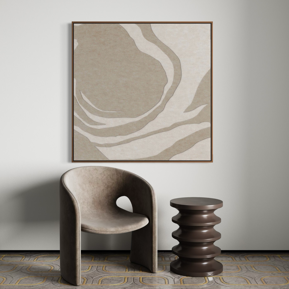 Silent Whisper | Framed Canvas