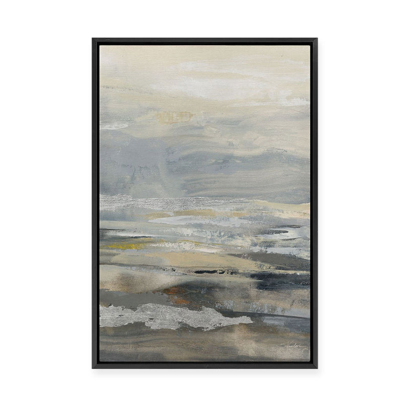 Silver Sand II | Framed Canvas