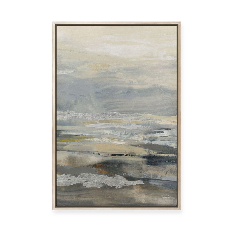 Silver Sand II | Framed Canvas