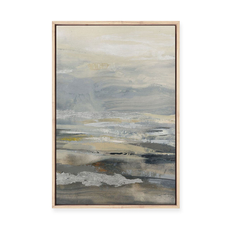 Silver Sand II | Framed Canvas