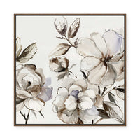 Sketch Floral II | Framed Canvas
