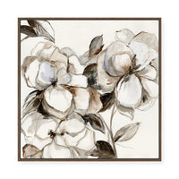 Sketch Floral I | Framed Canvas