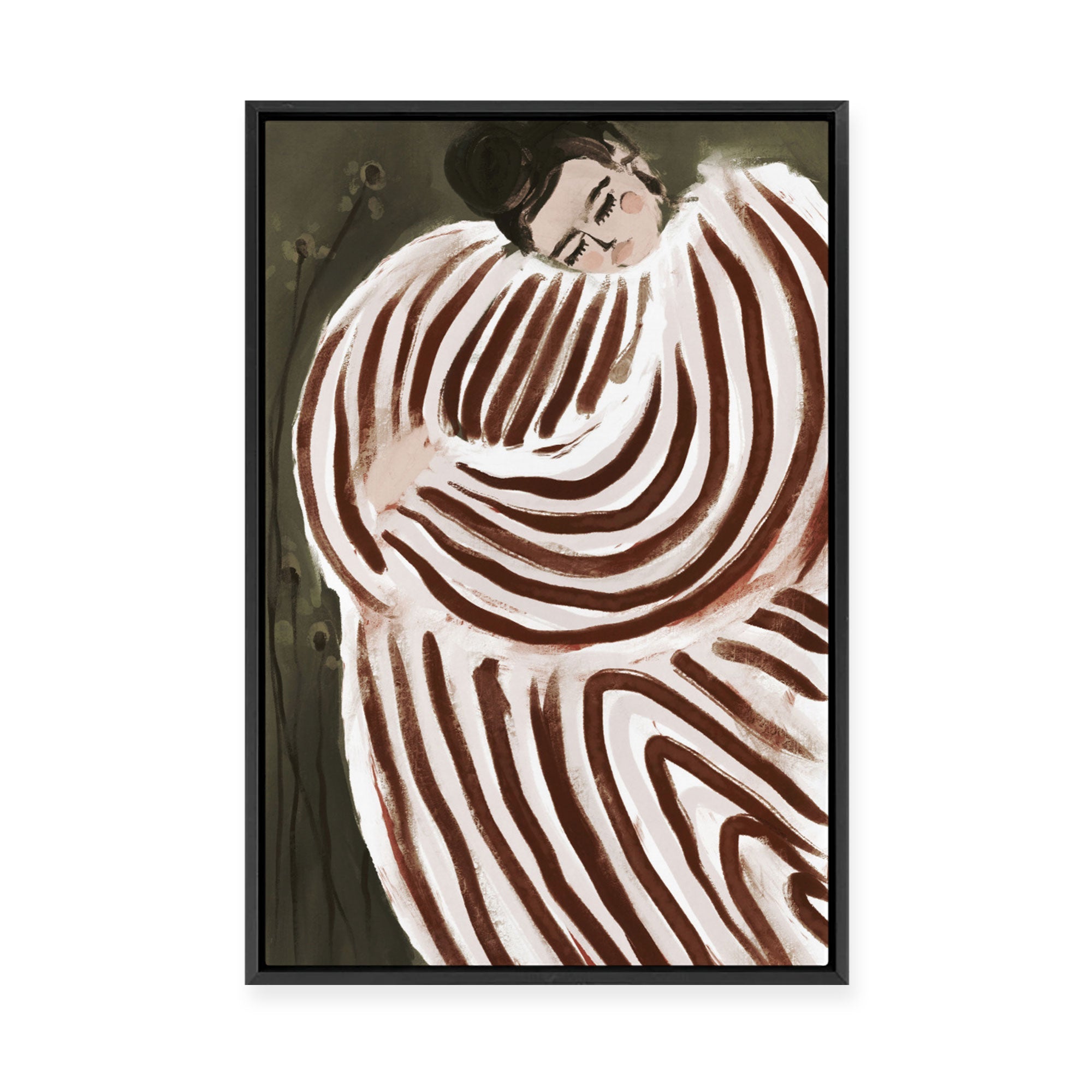 Sleeping Princess | Framed Canvas